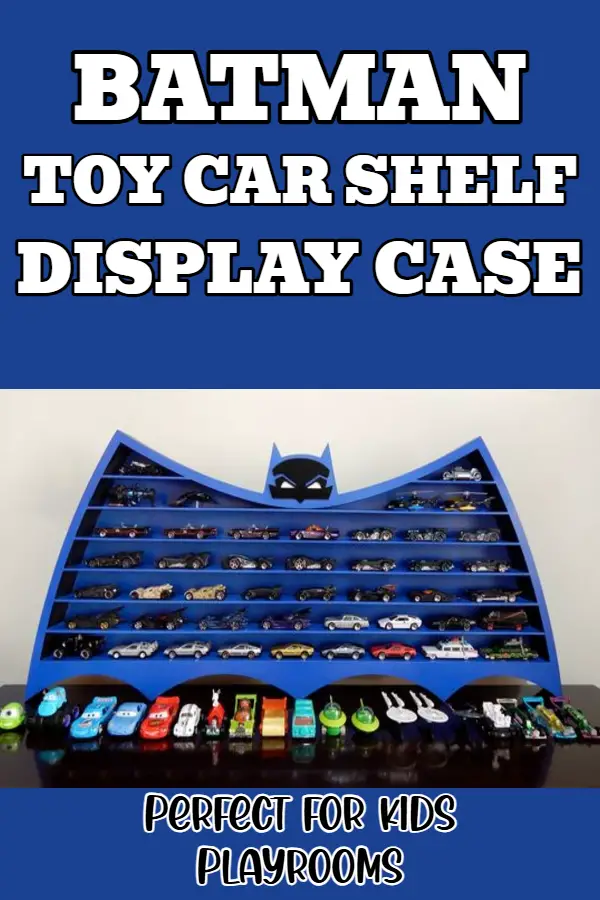 Hot Wheels Storage Idea - DIY Batman Display Case for Toy Cars