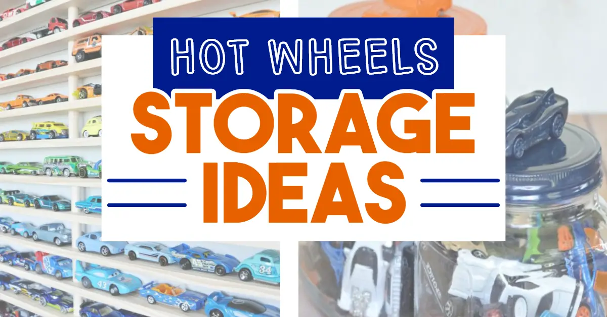 15+ Hot Wheels Storage and Organization Ideas for Kids Toy Rooms