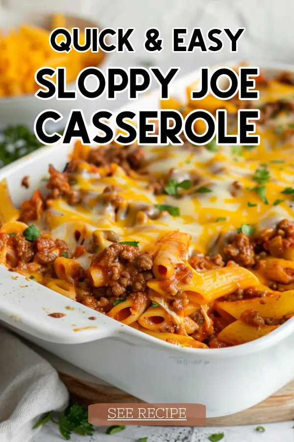 Sloppy Joe Casserole