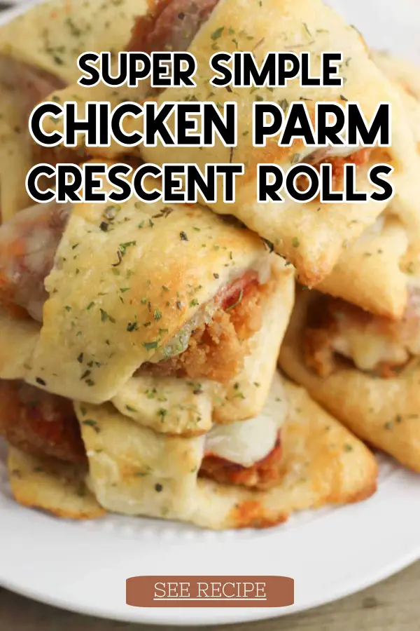 Chicken Parm Crescent Rolls