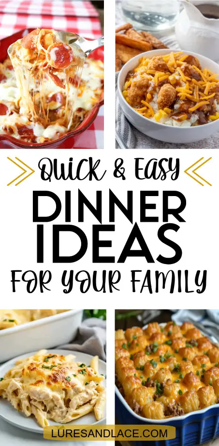 Quick and Easy Dinner Ideas for Your Family