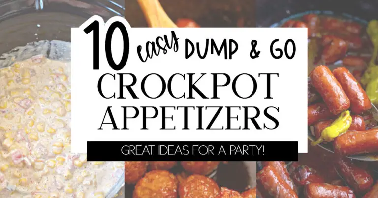 10 Easy Dump and Go Crockpot Appetizers for a Party or Holiday Event