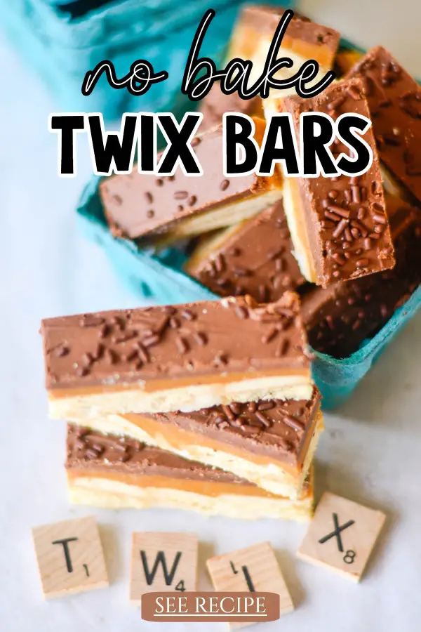 No Bake Twix Bars Recipe