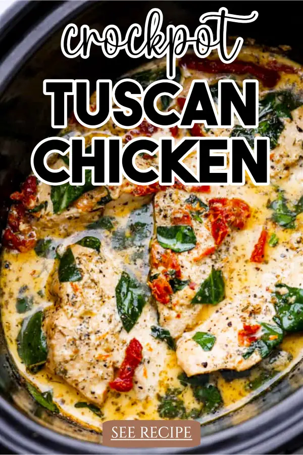 Crockpot Tuscan Chicken Recipe