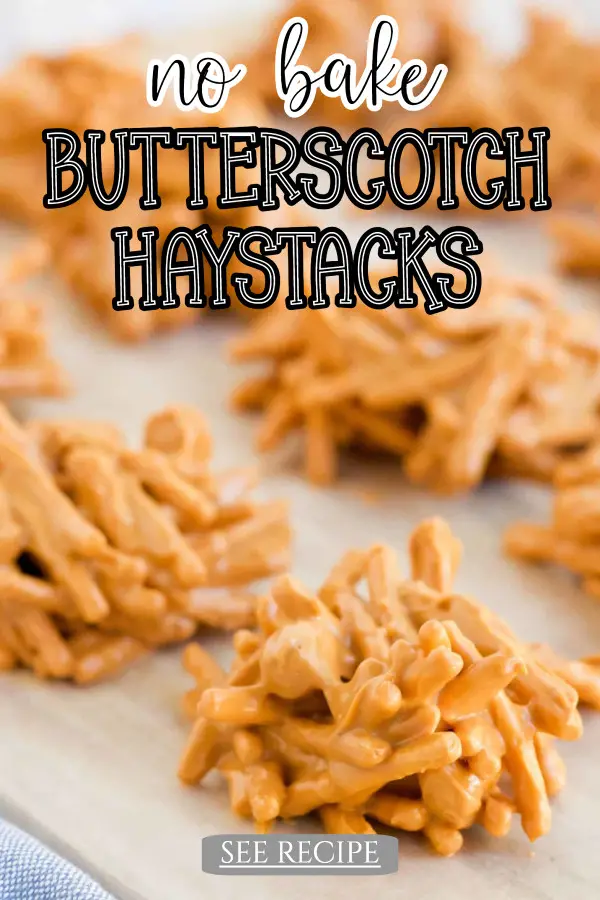 No Bake Butterscotch Haystacks Recipe