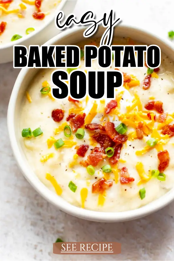 Easy Loaded Baked Potato Soup Recipe