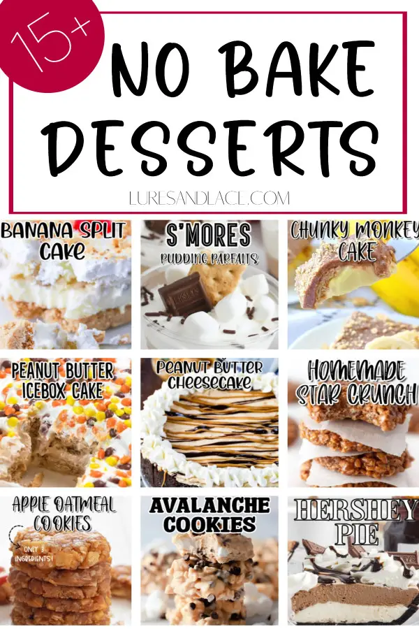 15+ No Bake Dessert Recipes for a Crowd