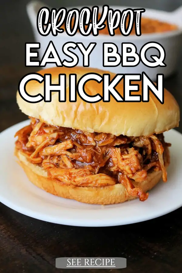 Easy Crockpot BBQ Chicken Recipe