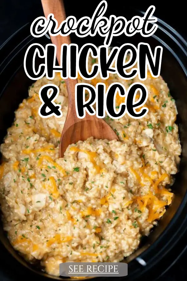 Crockpot Chicken and Rice Recipe