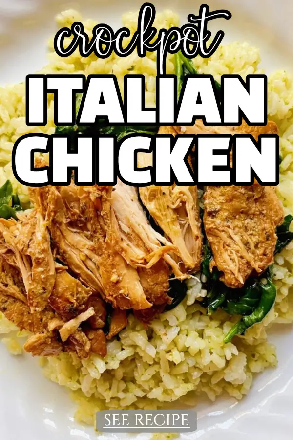 Crockpot Italian Chicken Recipe