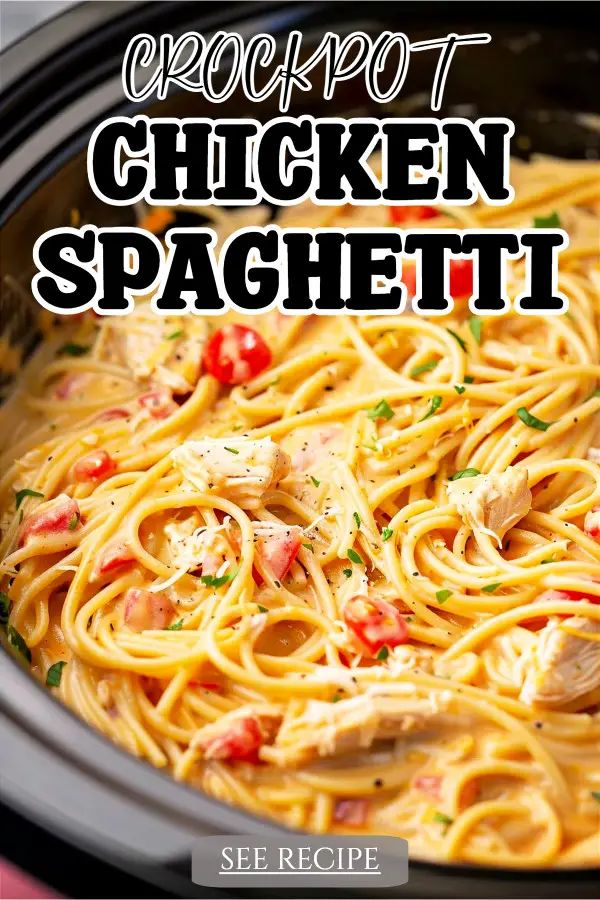 Crockpot Chicken Spaghetti Recipe