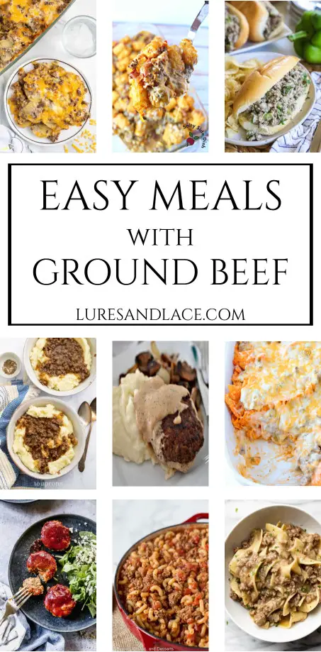 Easy Meals with Ground Beef