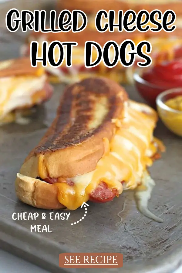 Grilled Cheese Hot Dogs