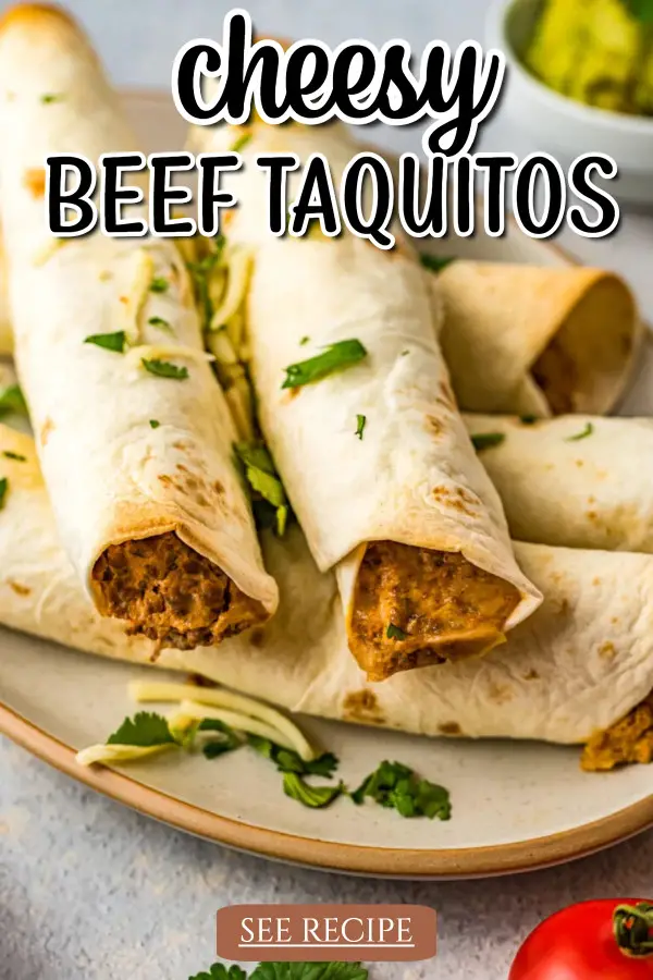 Cheesy Beef Taquitos - Meals on a Budget