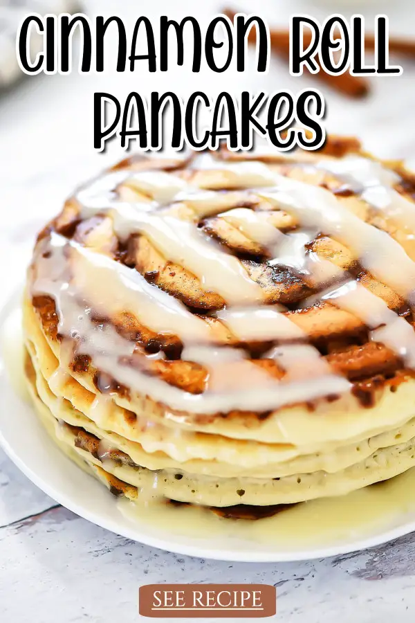 Cinnamon Roll Pancakes Recipe