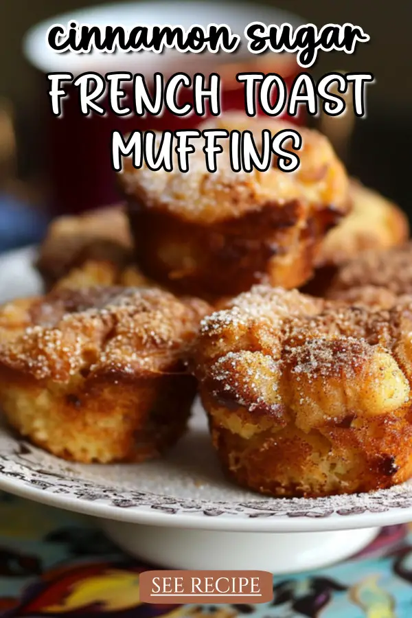 Cinnamon Sugar French Toast Muffins