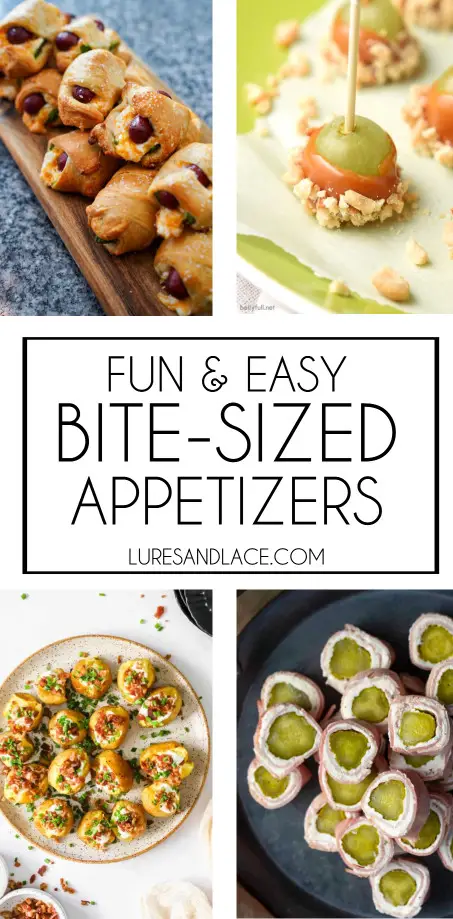 Fun & Easy Bite-Sized Appetizers and Snacks