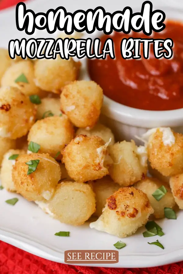 Homemade Mozarella Bites