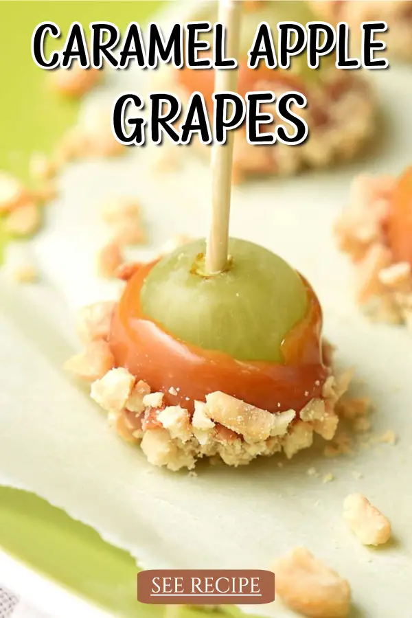 Caramel Apple Grapes