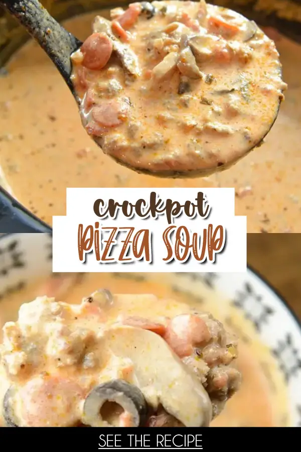 Crockpot Pizza Soup