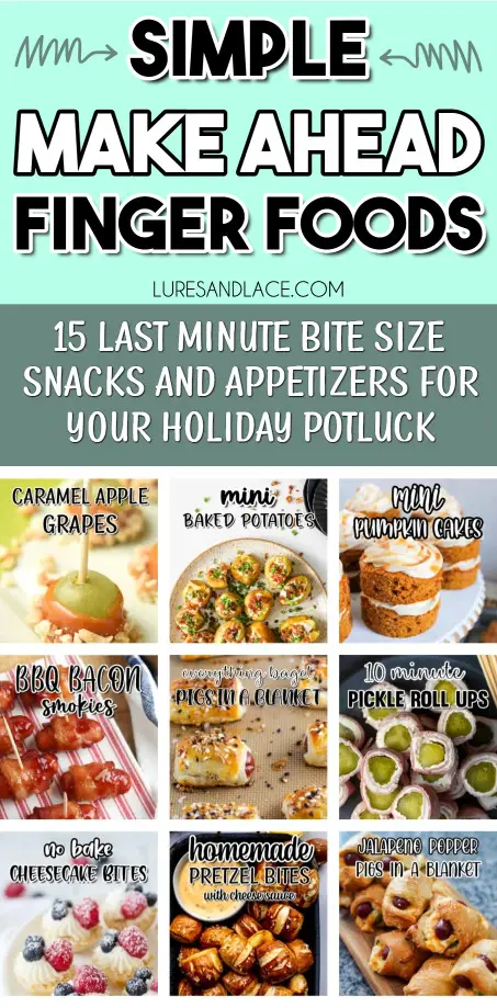 15 Bite Size Snacks and Appetizers