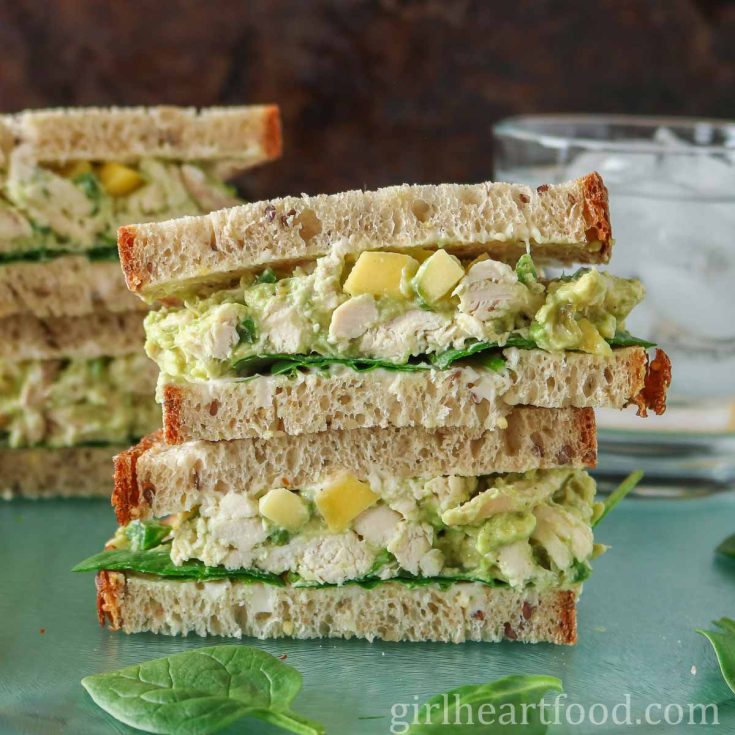 Image for Chicken Avocado Salad Sandwich
