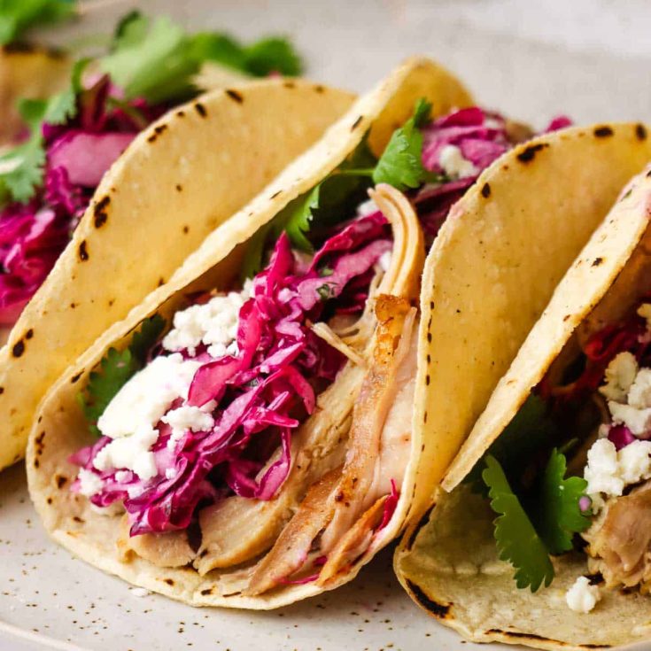Image for Chicken Tacos with Cilantro Lime Slaw