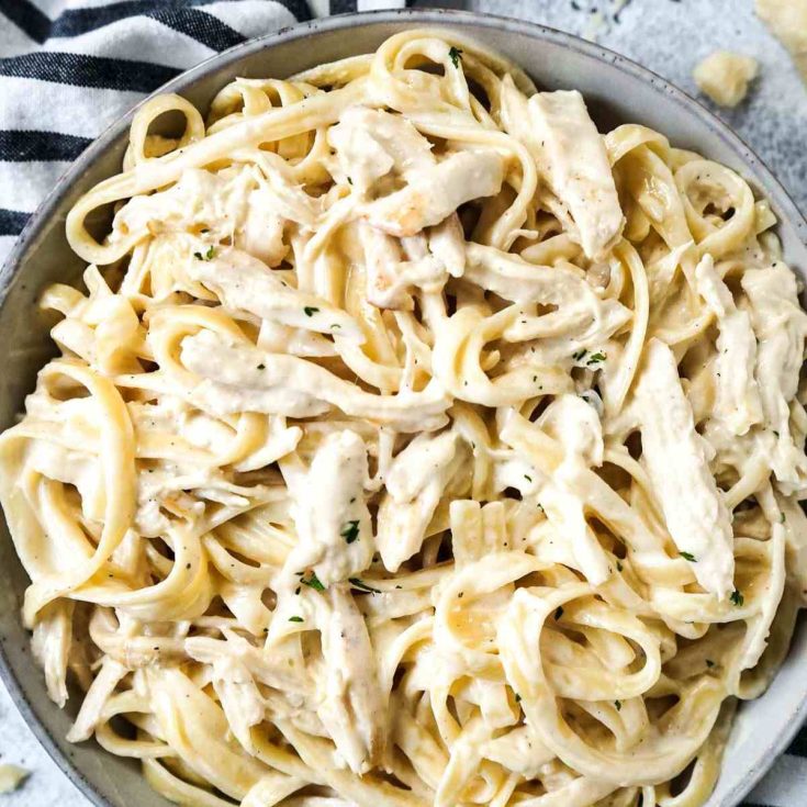 Image for Creamy Garlic Parmesan Chicken Pasta