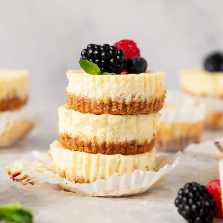 Image for Mini Protein Cheesecakes