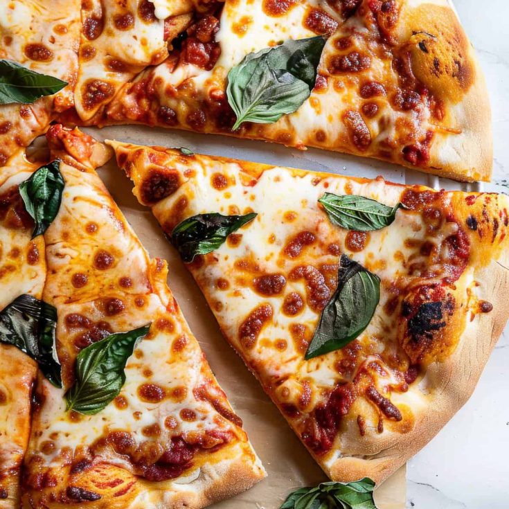 Image for Easy Margherita Pizza with Homemade Pizza Dough