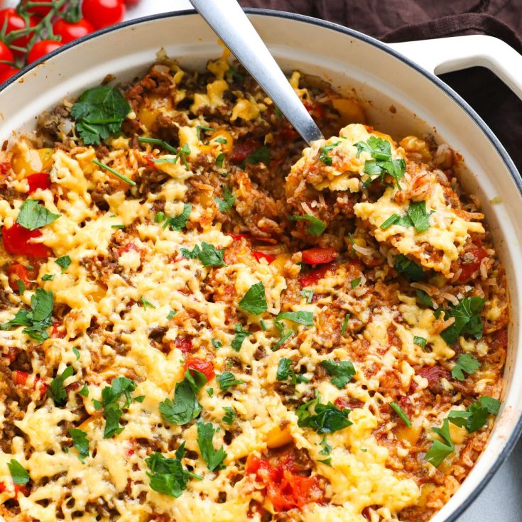 Image for The Best Stuffed Pepper Casserole