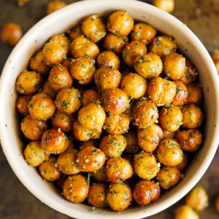 Image for Crispy Air Fryer Ranch Chickpeas
