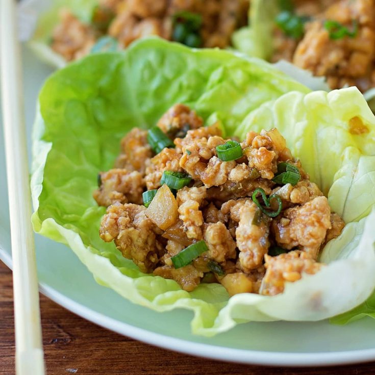 Image for Chicken Lettuce Wrap Recipe