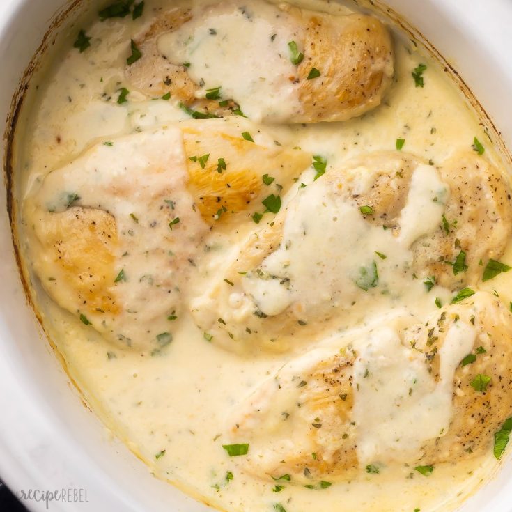 Image for Crockpot Creamy Garlic Chicken