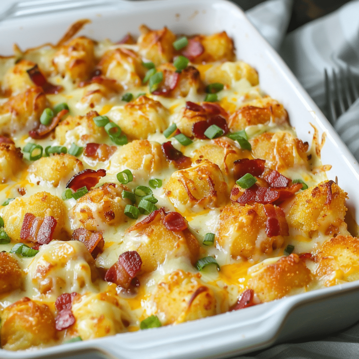 Image for Chicken Bacon Ranch Tater Tot Casserole