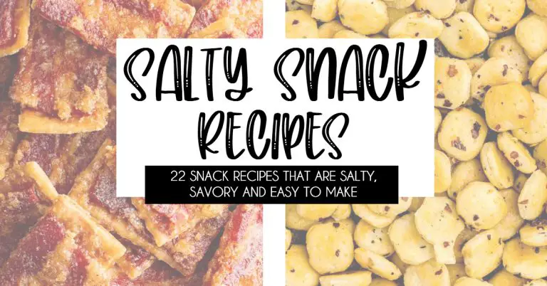 Salty Snack Recipes