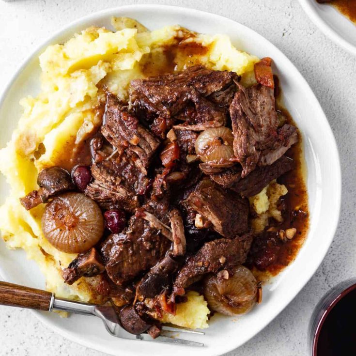 Image for Slow Cooker Boneless Beef Ribs in Pomegranate Sauce