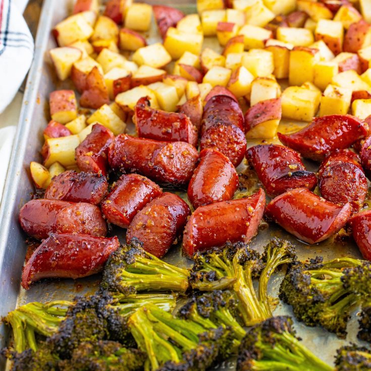 Image for Kielbasa Sheet Pan Meal