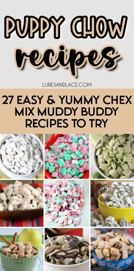 Muddy Buddy Puppy Chow Recipes