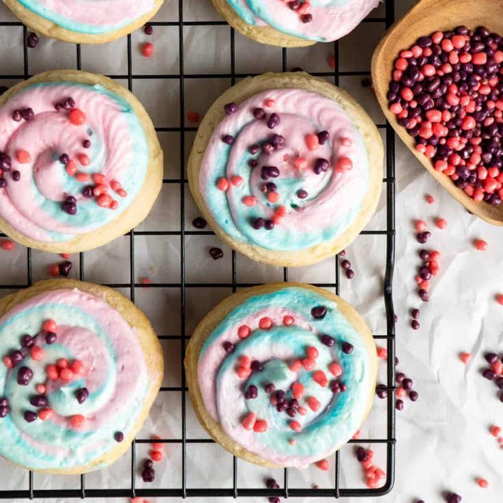 Image for Cotton Candy Crumbl Cookies - The Cooking Duo