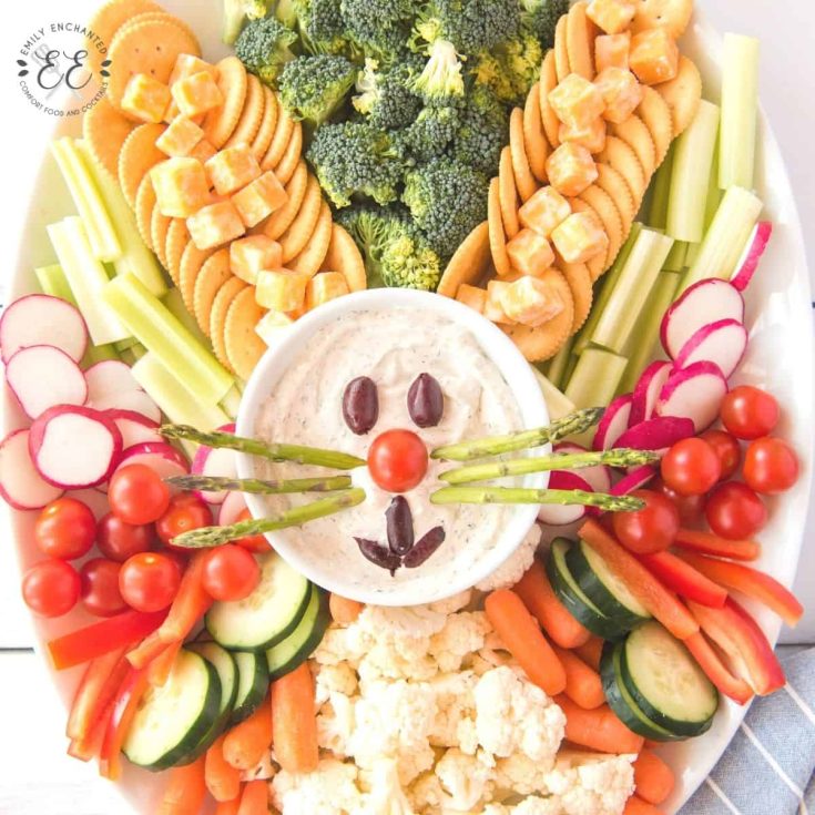 Image for Easter Bunny Veggie Tray