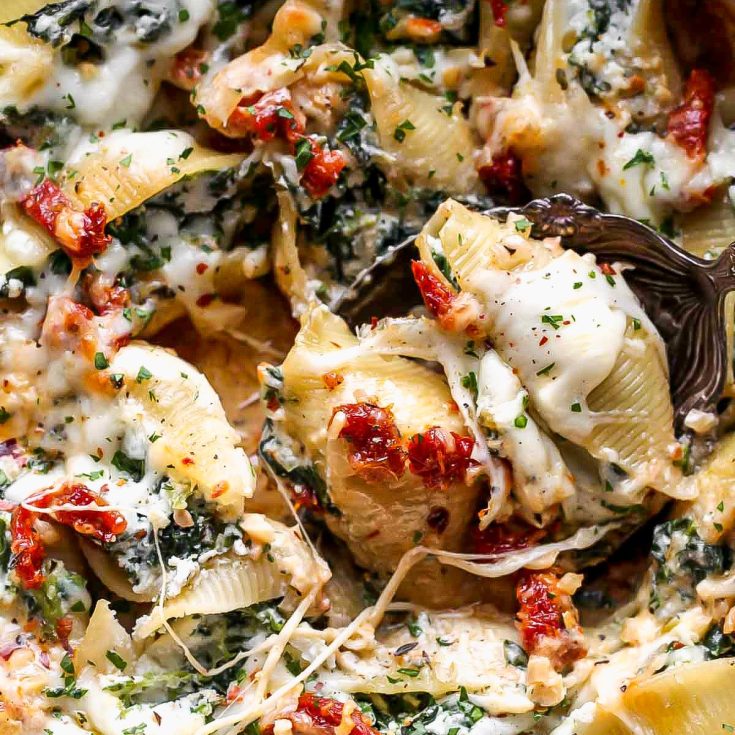 Image for Creamy Sun-Dried Tomato and Ricotta Stuffed Shells