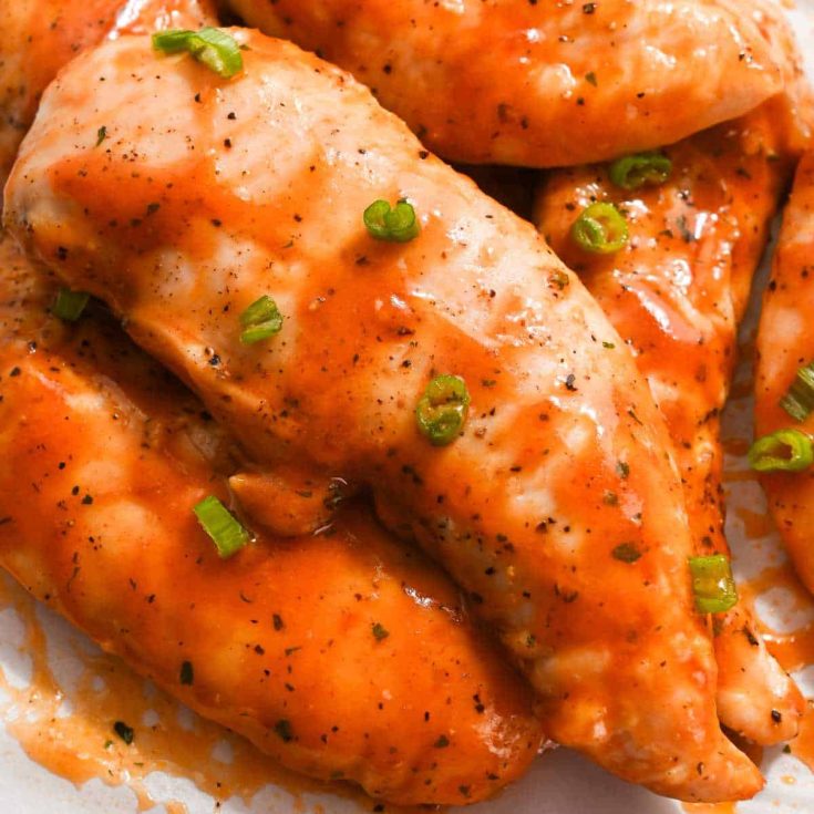 Image for No Breading Air Fryer Buffalo Chicken Tenders (Low-Carb!)