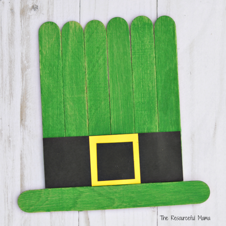 Image for Craft Sticks Leprechaun Hat Craft