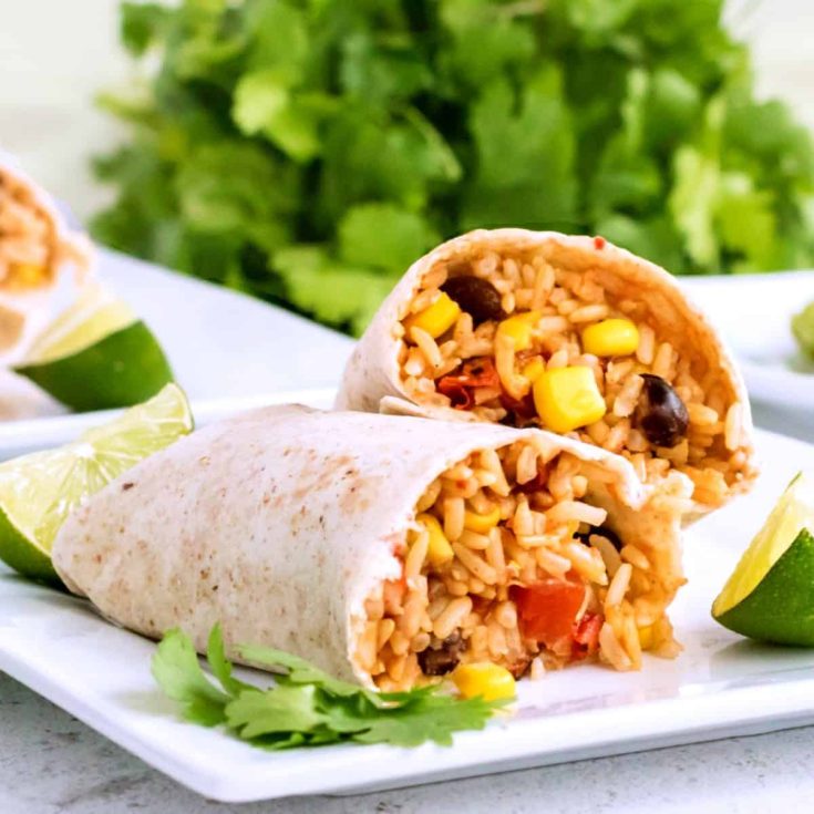 Image for Slow Cooker Black Bean Burritos Recipe