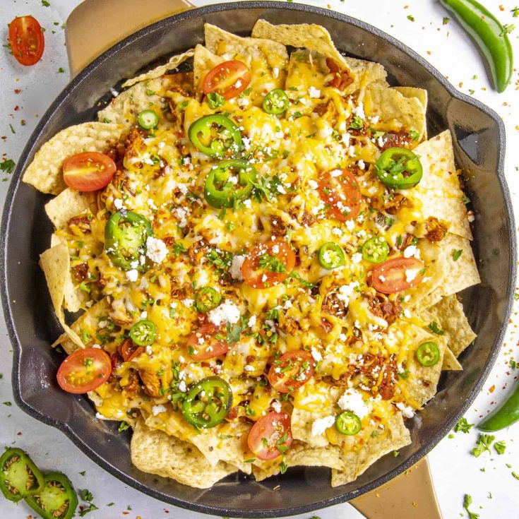 Image for Chipotle Chicken Nachos Recipe