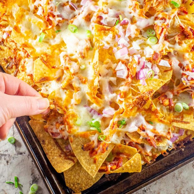 Image for Barbecue Chicken Nachos