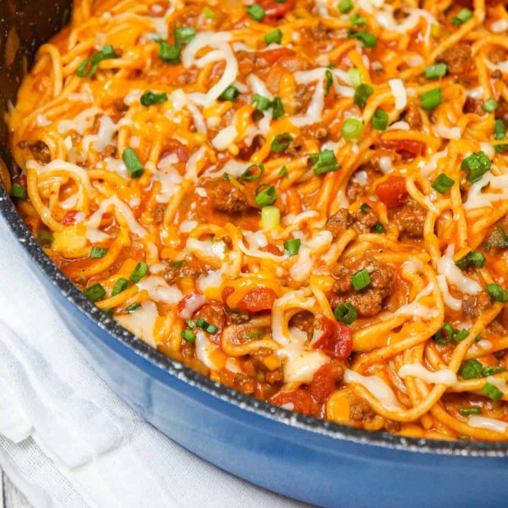 Image for Cheesy Taco Spaghetti