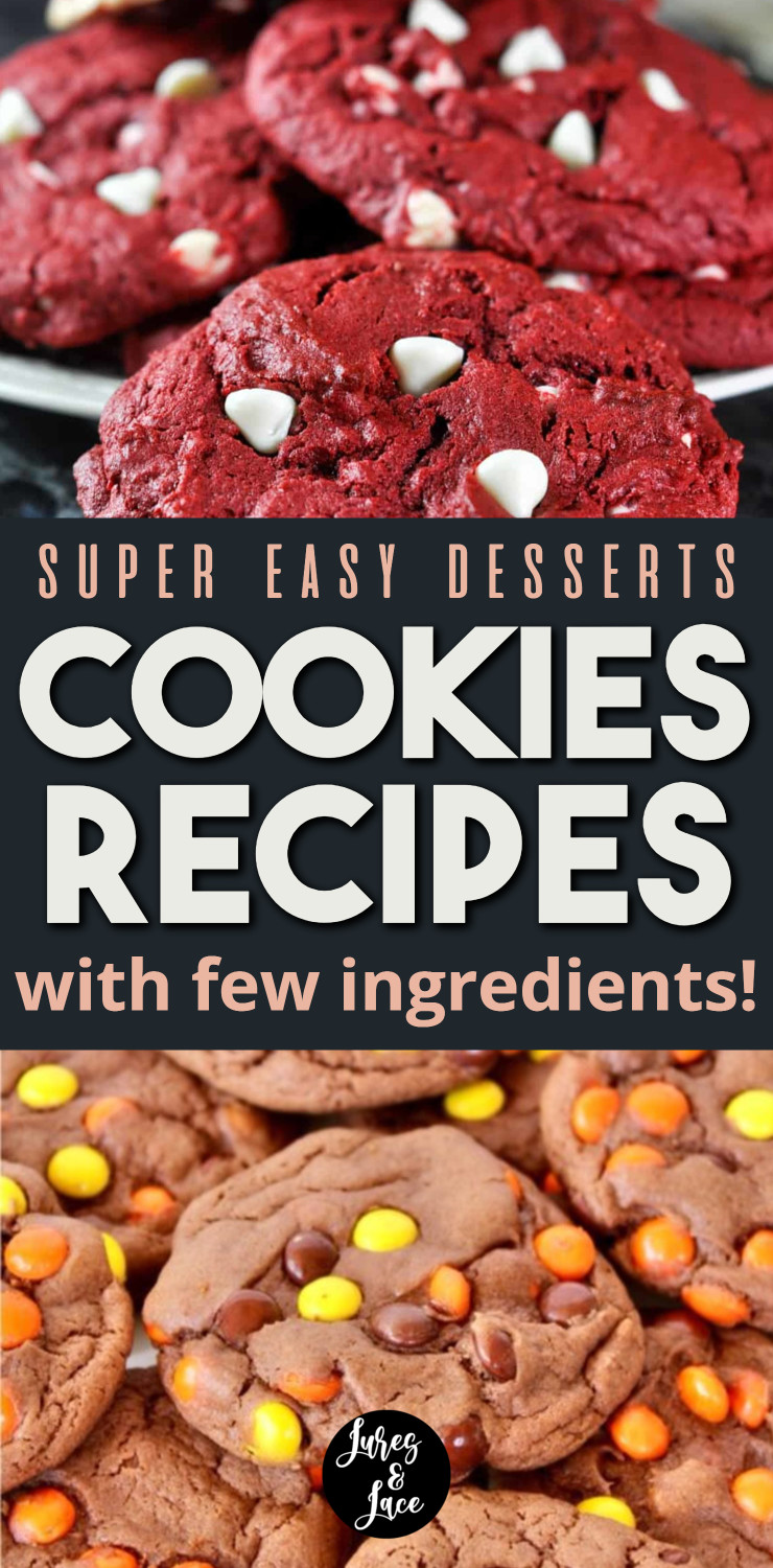 easy cookie recipes 4 ingredients simple cookies