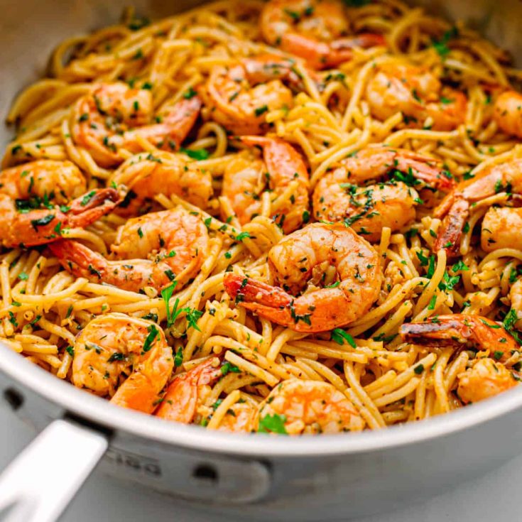 Image for Old Bay Garlic Shrimp Pasta